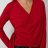 Side Tie Wrap Sweater