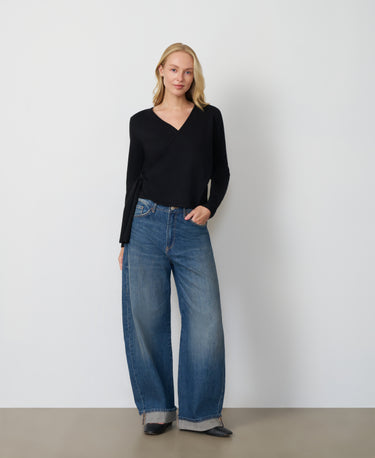Side Tie Wrap Sweater