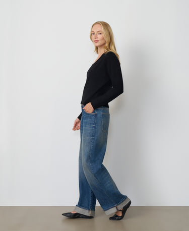 Side Tie Wrap Sweater