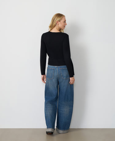 Side Tie Wrap Sweater