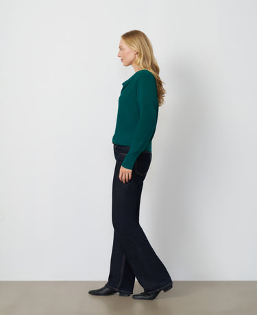 Draped Cowl Neck Sweater