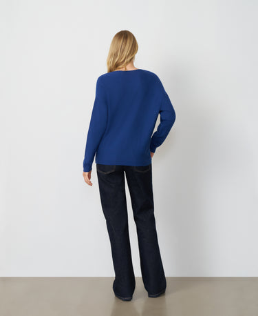 Draped Cowl Neck Sweater