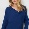 Draped Cowl Neck Sweater