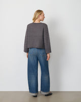 Basketweave Cable Sweater