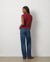 Funnel Neck Asymmetric Top