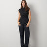 Funnel Neck Asymmetric Top