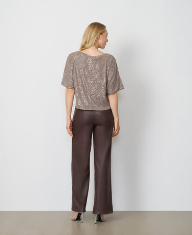 Sequin Dolman Sleeve Top