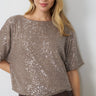 Sequin Dolman Sleeve Top