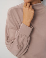 Mockneck Modal Top & Wide Leg Pant