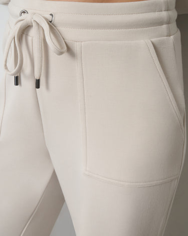 Mockneck Modal Top & Wide Leg Pant