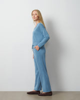 V-Neck Dolman Top & Wide Leg Pant Set