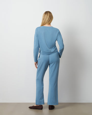 V-Neck Dolman Top & Wide Leg Pant Set