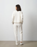 Drawstring Hem Pullover & Straight Leg Pant Set