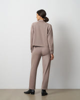 Ponte Shacket & Cuffed Pant Set