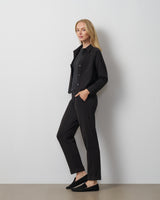 Ponte Shacket & Cuffed Pant Set