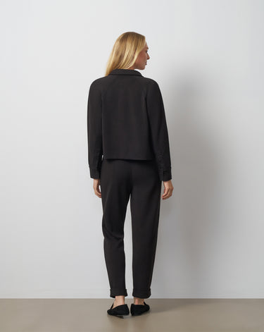 Ponte Shacket & Cuffed Pant Set