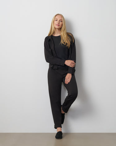 Ponte Shacket & Cuffed Pant Set