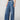 Printed Denim Soft Wide Leg Pant Countryside Wash