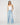 Printed Denim Soft Wide Leg Pant Gardenia Wash