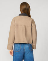 Relaxed Cropped Barn Jacket