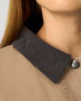 Relaxed Cropped Barn Jacket