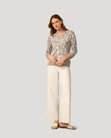 Tonal Butterfly Button Cardigan