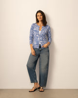 Tonal Butterfly Button Cardigan
