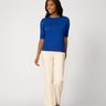 Elbow Sleeve Crewneck Sweater
