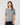 Elbow Sleeve Crewneck Sweater Heather Gray