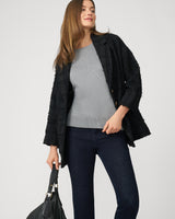 Elbow Sleeve Crewneck Sweater