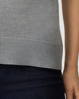 Elbow Sleeve Crewneck Sweater