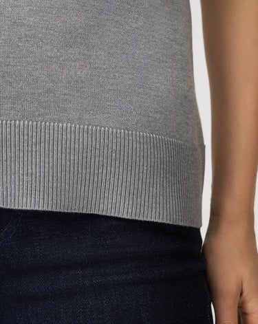 Elbow Sleeve Crewneck Sweater