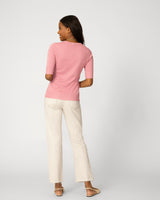 Elbow Sleeve Crewneck Sweater