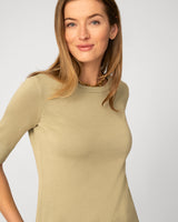 Elbow Sleeve Crewneck Sweater