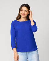 Rib Stitch Detail Midweight Sweater