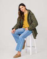 Rib Stitch Detail Midweight Sweater