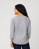 Rib Stitch Detail Midweight Sweater