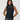 Illusion Neck Sleeveless Top with Bow Trim