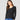 V-Neck Rib Tunic Sweater