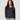 Button Back Rib Knit Sweater Jet Black