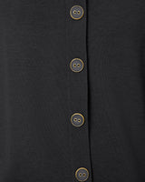 Button Back Rib Knit Sweater