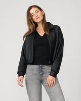 Ribbed Polo Half Sleeve Sweater