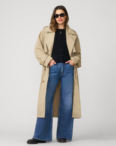 Textured Rib Crewneck Cardigan