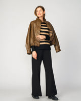 Easy Stripe Tunic Sweater