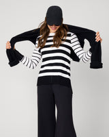 Easy Stripe Tunic Sweater