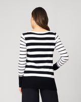 Easy Stripe Tunic Sweater