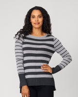 Easy Stripe Tunic Sweater