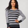 Easy Stripe Tunic Sweater