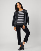 Easy Stripe Tunic Sweater