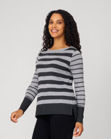 Easy Stripe Tunic Sweater